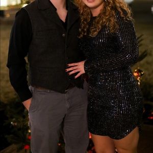 sparkly formal dress